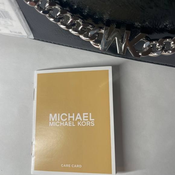 Michael Kors New with Tag (NWT) Black Jet Set Sm Chain Pouchette - Picture 6 of 7